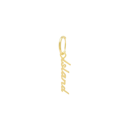 ISLAND EARRING GOLD